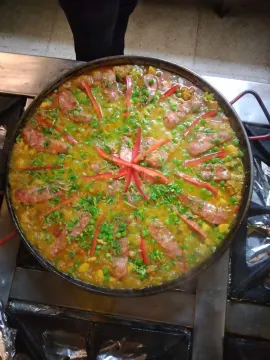 Arroz con marisco 